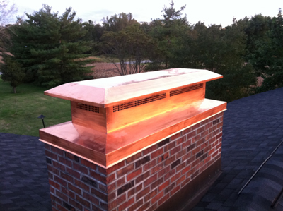 Finished chimney pointing Montauk NY